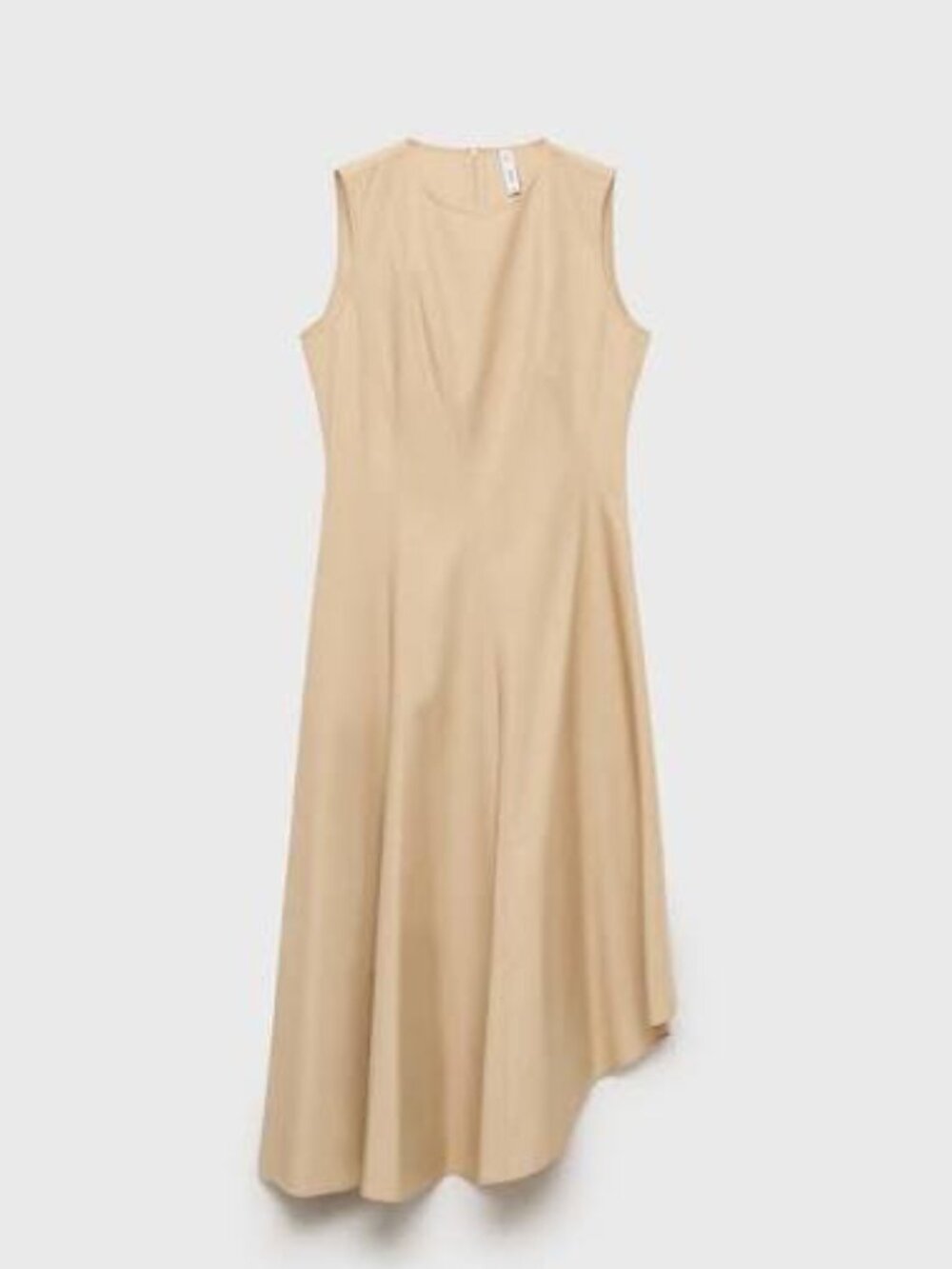 Mango asymmetrical flared dress